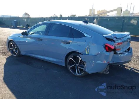 2022 Honda Accord Sport Se из США, поврежденный, VIN 1HGCV1F40NA011145